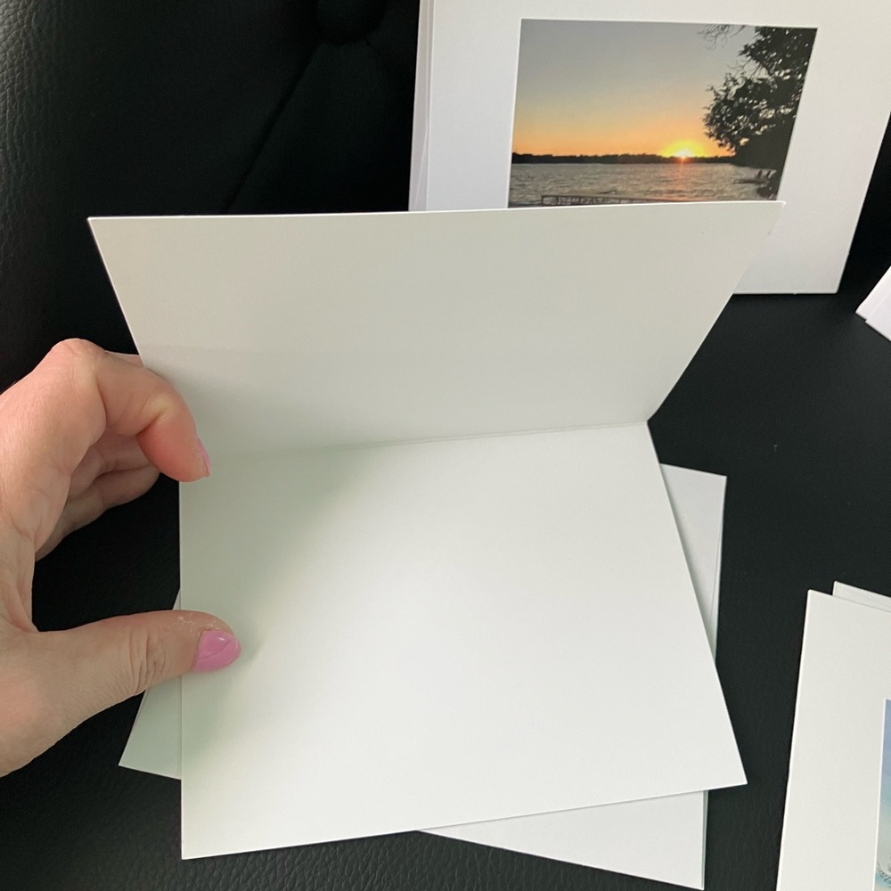 Blank Note Cards with Lake Views - Picture 8 of 10